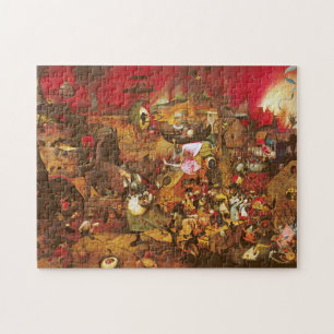 Puzzle Mad Meg (Dull Gret), Pieter Bruegel