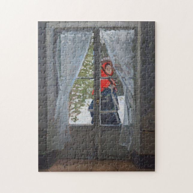 Puzzle Madame Monet/Green Cape Monet Art (Vertical)