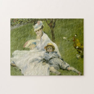 Puzzle Madame Monet & Son Fils Art