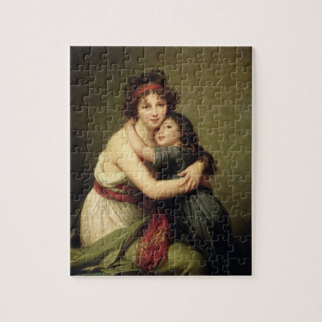 Puzzle Madame Vigee-Lebrun et sa fille (Vertical)