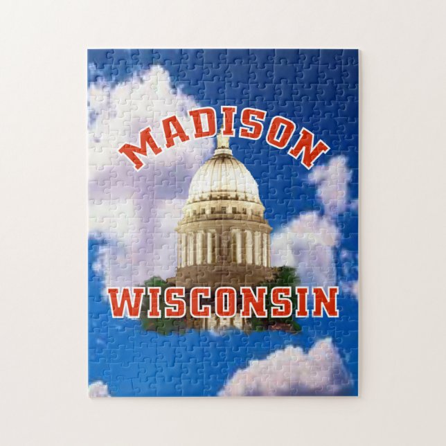 Puzzle Madison, Wisconsin (Vertical)