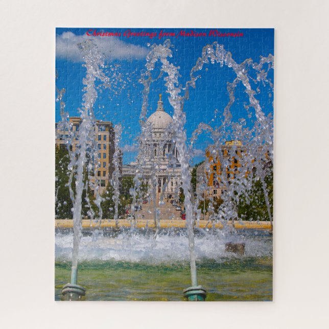 Puzzle Madison Wisconsin (Vertical)