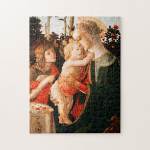 Puzzle Madone et Enfant avec saint Jean-Baptiste