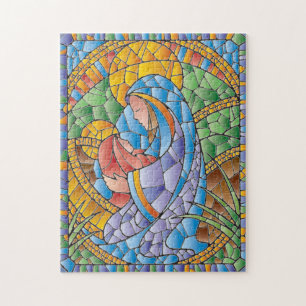 Puzzle Madone et Jésus