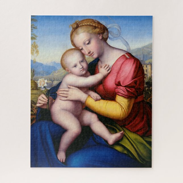 Puzzle Madonna et l'enfant (Vertical)