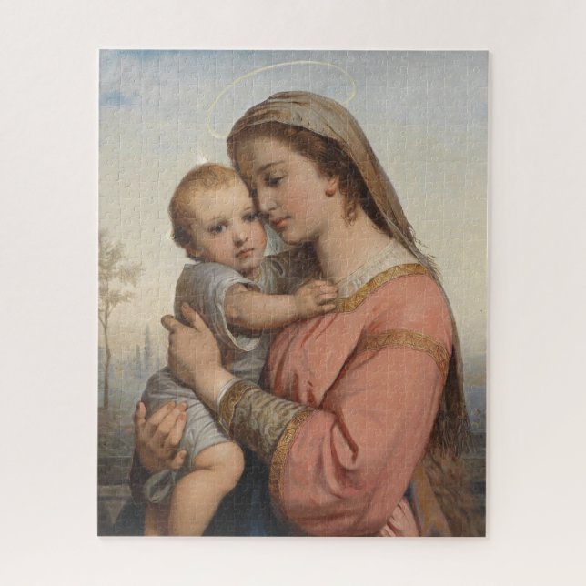 Puzzle Madonna et l'enfant (Vertical)