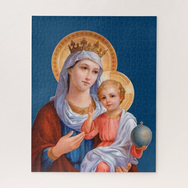 Puzzle Madonna et l'enfant (Vertical)