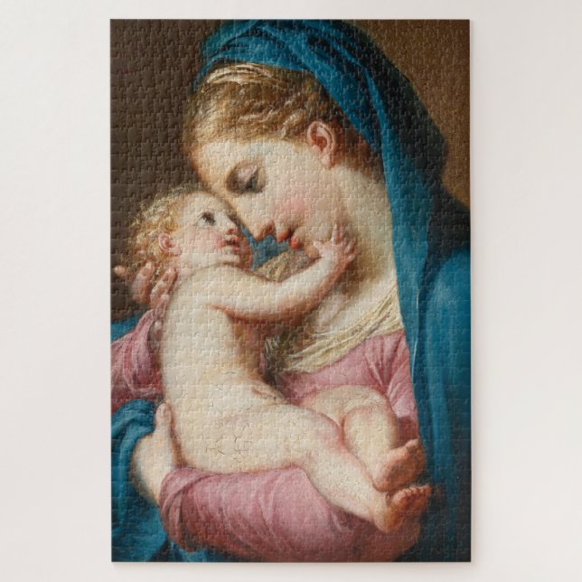 Puzzle Madonna et l'enfant (Vertical)