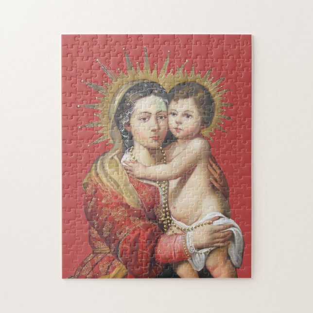 Puzzle Madonna et l'enfant (Vertical)