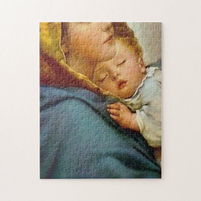 Puzzle Madonna et l'enfant Roberto Ferruzzi (Vertical)