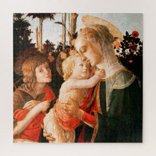 Puzzle Madonna et son enfant avec Saint Jean le Baptiste