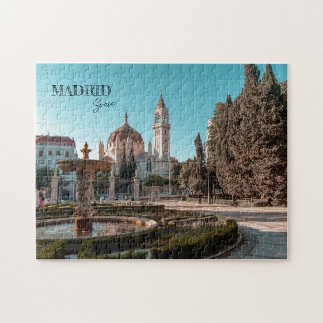 Puzzle Madrid Espagne Tourisme souvenir (Horizontal)