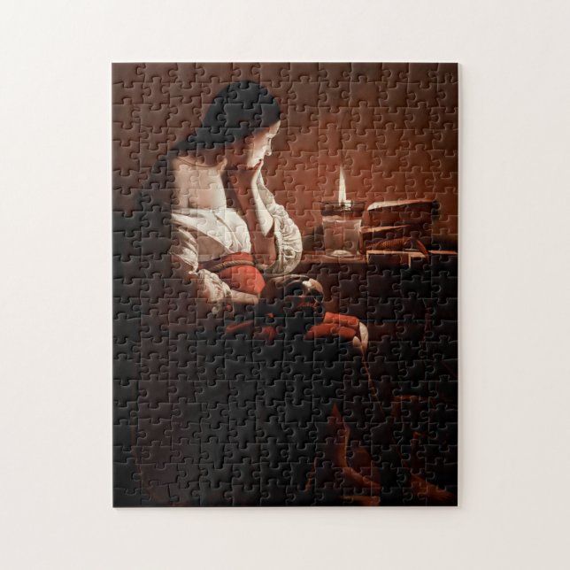 Puzzle Magdalene avec la flamme fumante, La Tour (Vertical)