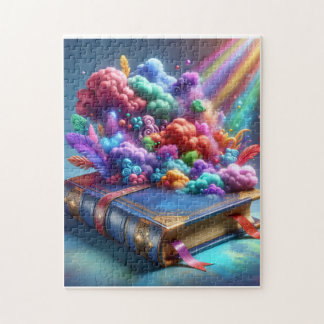 Puzzle Magic Within the Pages | Colorful Imagination