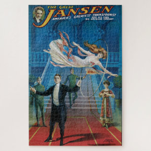 Puzzle Magicien vintage Magic Jansen