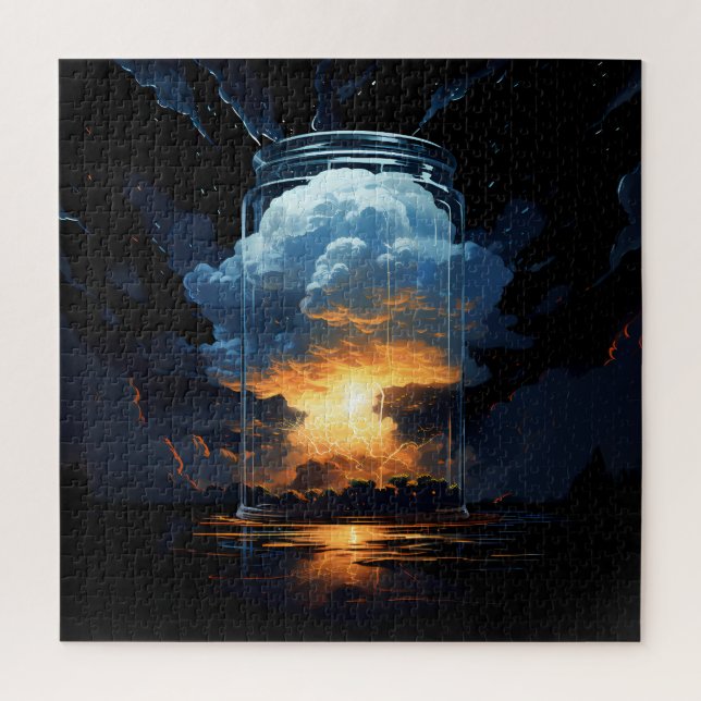 Puzzle Magie dans un pot - Thunderstorm (Vertical)
