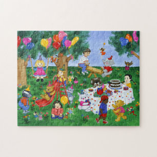 Puzzle magique d'anniversaire