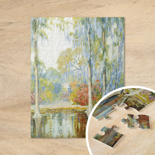 Puzzle Magnolia Gardens   Alfred Hutty