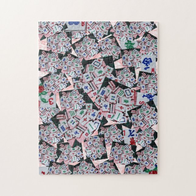 Puzzle mah jongg, casse-tête (Vertical)