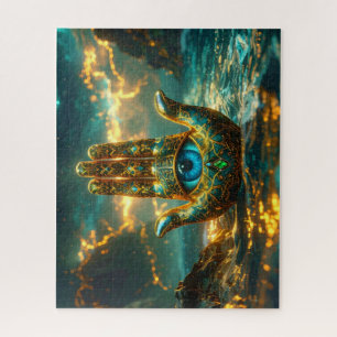PUZZLE MAIN DE HAMSA – MAIN DE FATIMA – ZEN BOUDDHISME