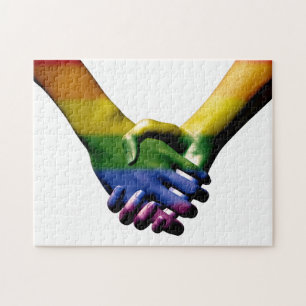 Puzzle Mains de retenue des Gay pride