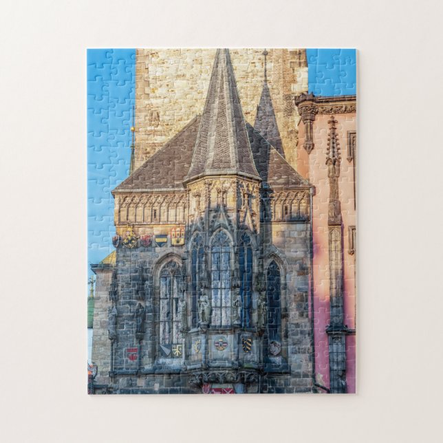 Puzzle Mairie chapelle dans la Vieille Ville Carré - Prag (Vertical)