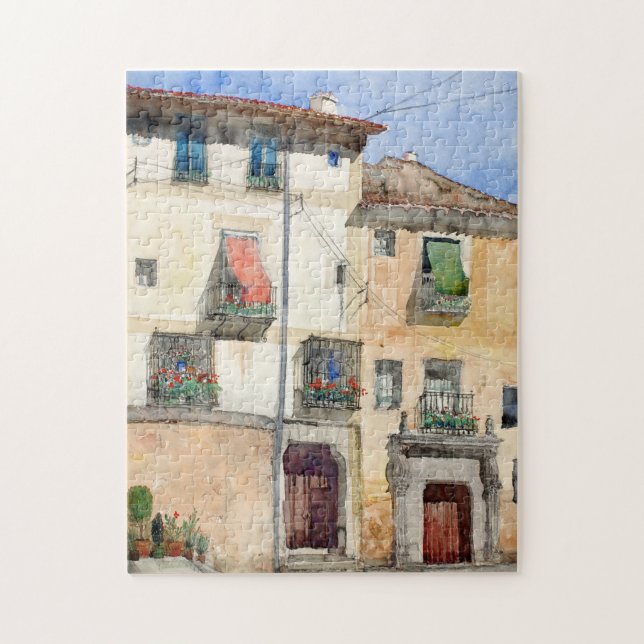Puzzle Maison ancienne à Segovia, Espagne | Cass Gilbert (Vertical)