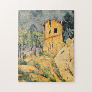 Puzzle Maison aux murs craqués ~ Cezanne 11 x 14