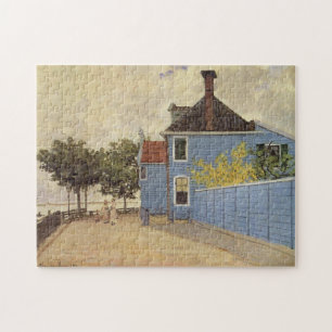 Puzzle Maison bleue à Zaandam Monet Art