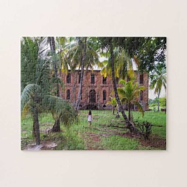 Puzzle Maison coloniale Guyana. (Horizontal)