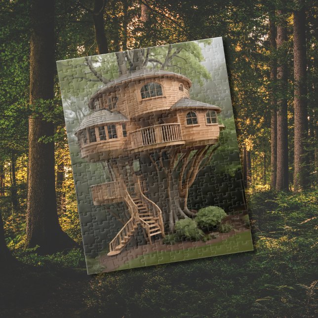 Puzzle Maison d'arbre ronde (Créateur téléchargé)