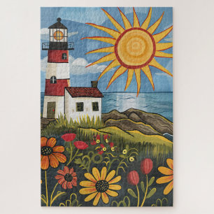 Puzzle Maison de lumière florale capricieuse