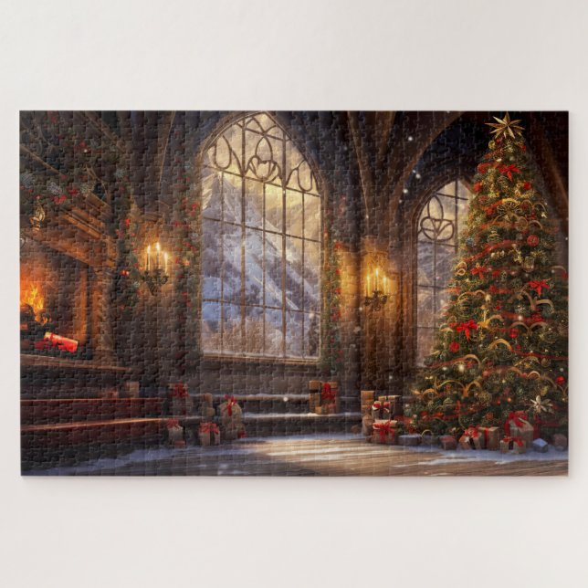 Puzzle Maison de Noël (Horizontal)