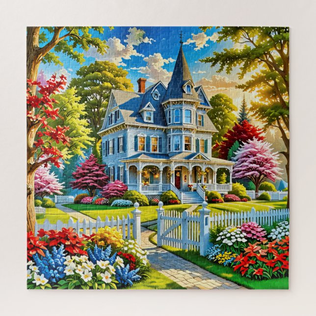 Puzzle Maison de style victorien (Vertical)