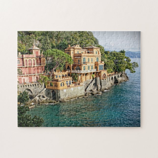 Puzzle Maison d'été italienne - 11x14 - 252 pcs. (Horizontal)