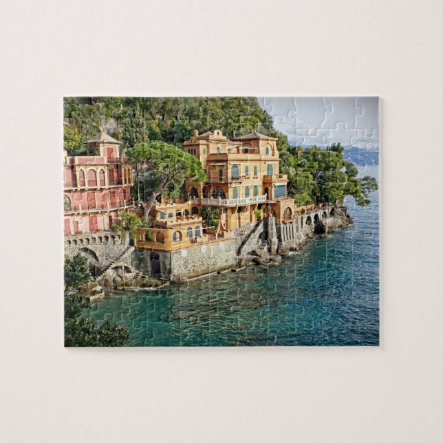 Puzzle Maison d'été italienne - 8x10 - 110 pcs. (Horizontal)