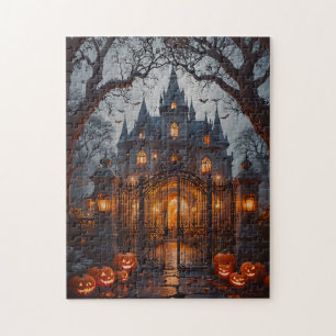 Puzzle Maison d'Halloween