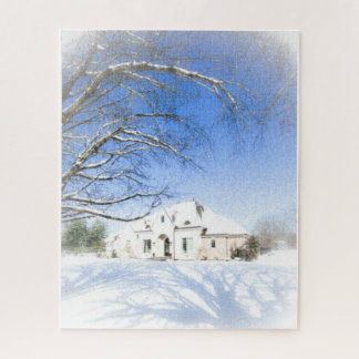 Puzzle Maison d'hiver 2