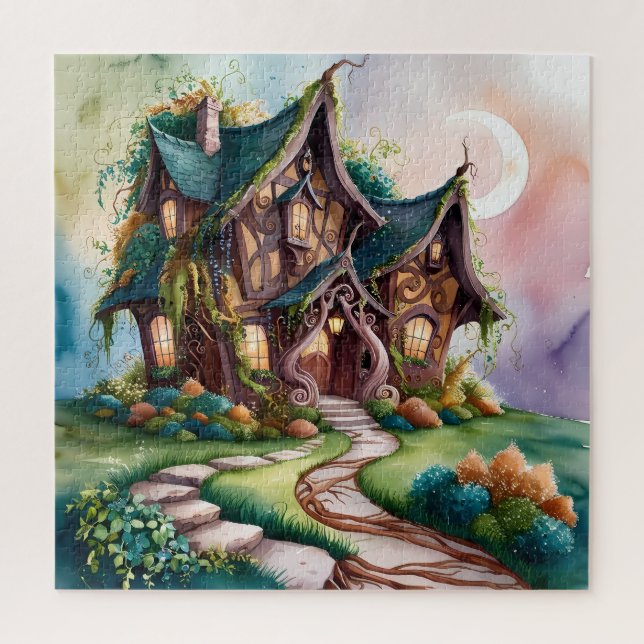 Puzzle Maison effrayante (Vertical)