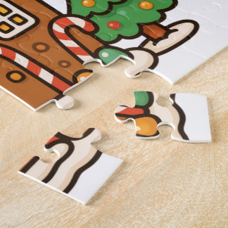 Puzzle Maison en pain d'épices