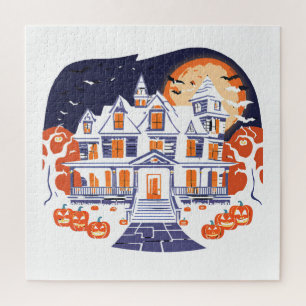Puzzle Maison haunted