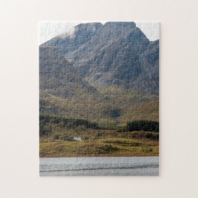 Puzzle Maison isolée sur l'île de Skye en Ecosse (Vertical)