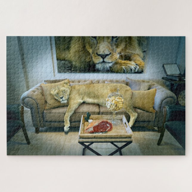 Puzzle Maison Lions (Horizontal)