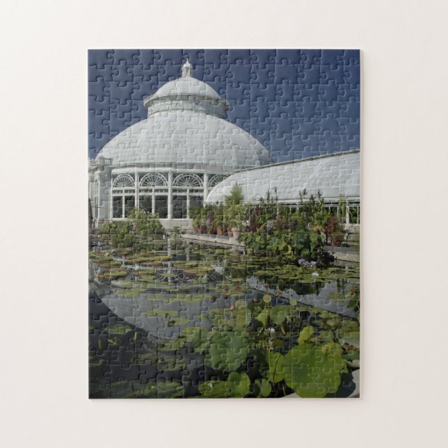Puzzle Maison Verte Le Bronx New York. (Vertical)