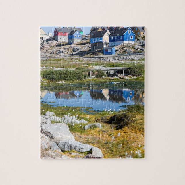 Puzzle Maisons au Groenland (Vertical)