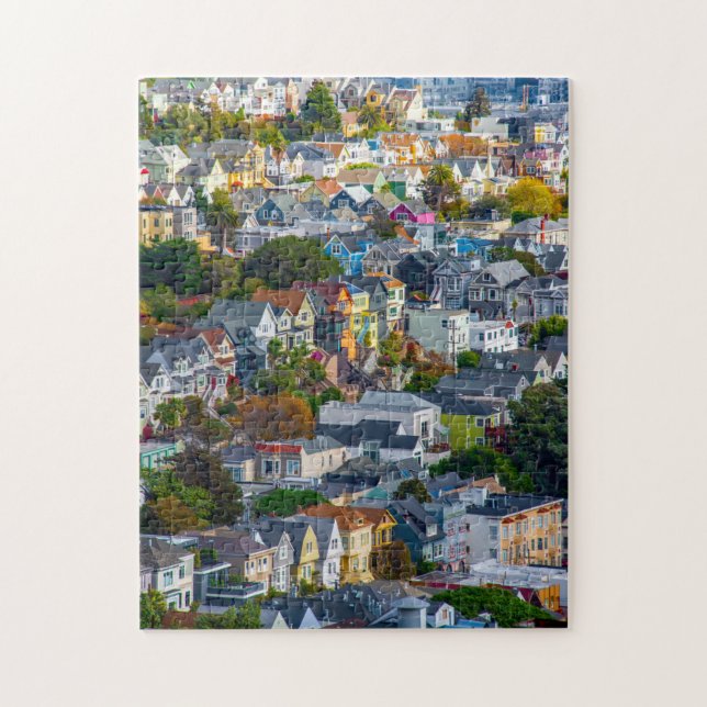 Puzzle Maisons en Noe Valley (Vertical)