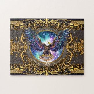 Puzzle Majestic American Eagle Freedom Justice 