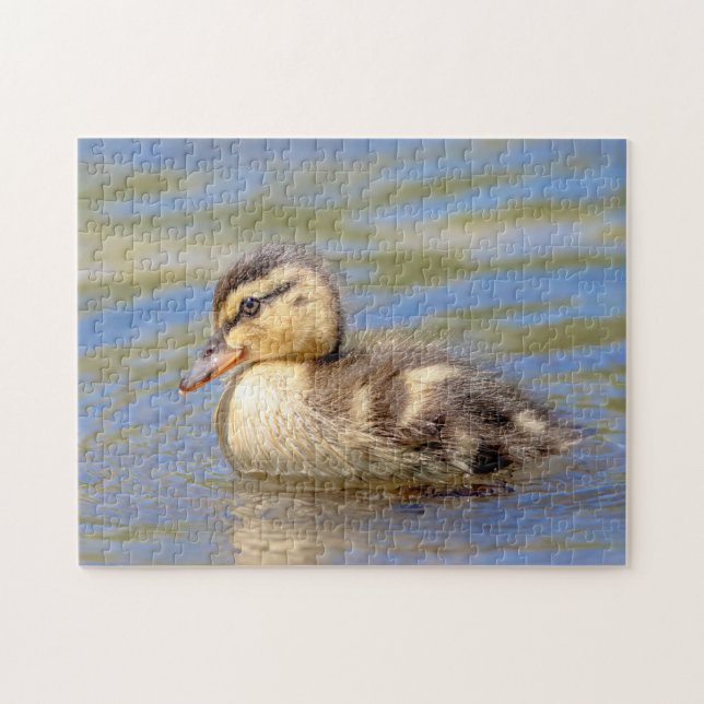 Puzzle Mallard Duckling (Horizontal)