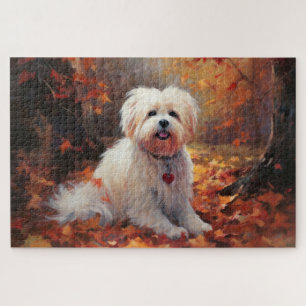 Puzzle Malti Tzu à l'automne Feuilles automne Inspire