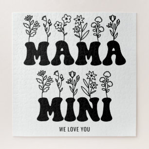 Puzzle Mama Mini Nous Vous Aimons Fête Des Mères Personna